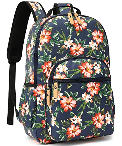 Leaper Water-resistant Sunflower Laptop Backpack Travel Backpack for Women School Backpack for Girls Kids College Backpack Daypack Bookbags Satchel