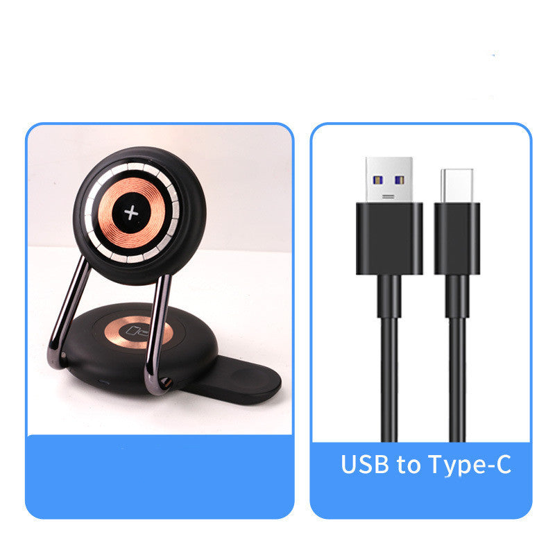 New 3-in-1 15W Wireless Charger Suitable For Apple Phone Watch Earphone MagSafe Wireless Charging Base