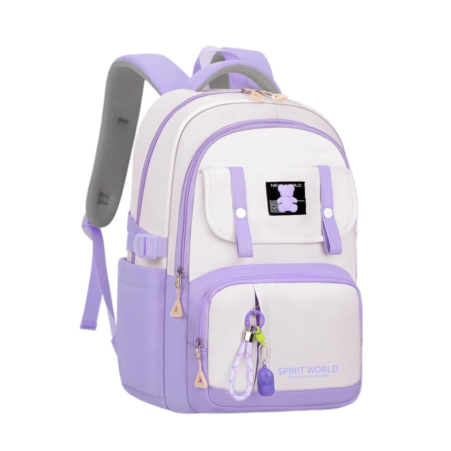 Girls Backpack Solid Color Backpack for Girls,Middle Elementary Girls School Bags Casual Daypack,Bookbag for Teens