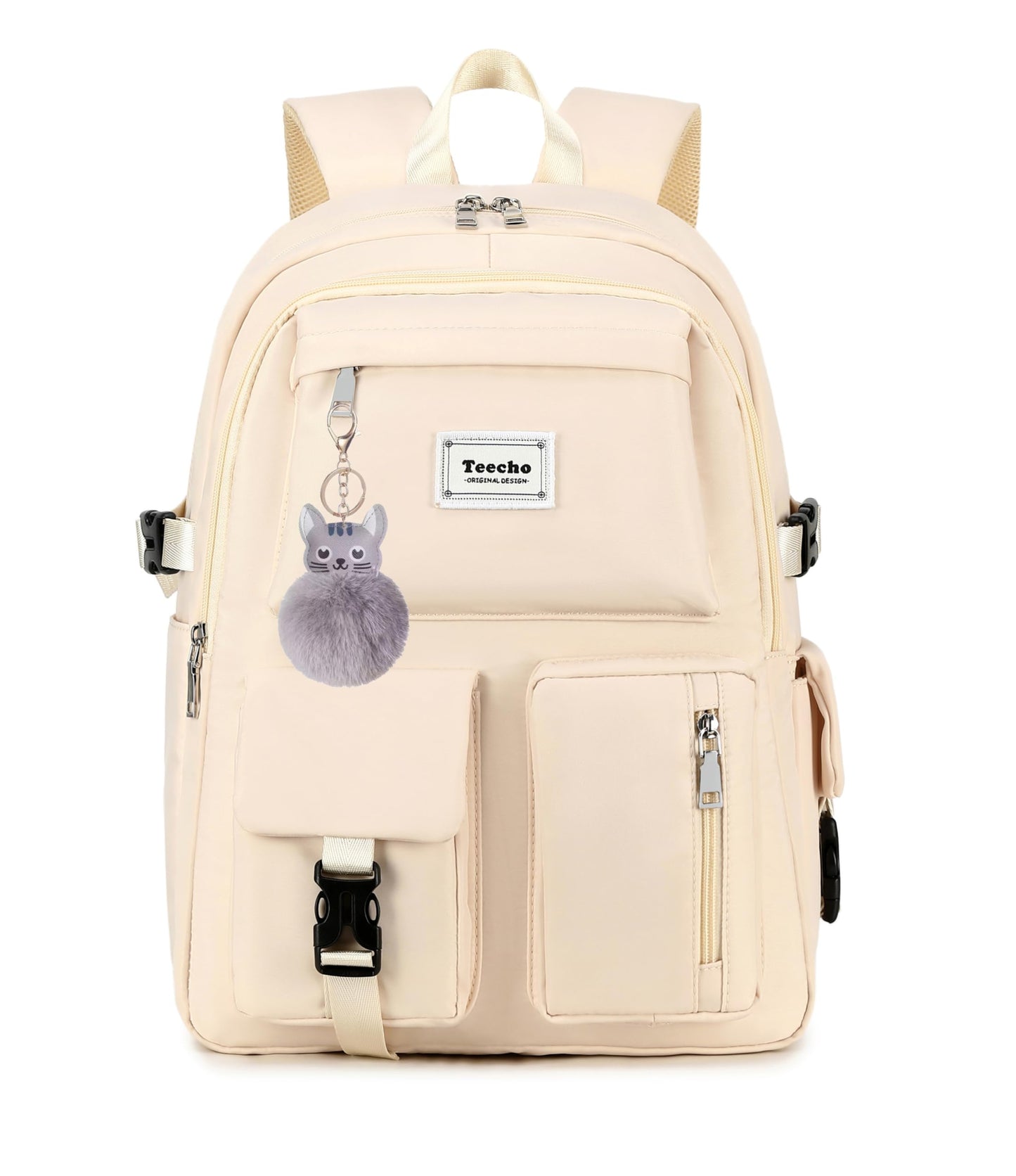 Cute Backpack for Girl Fashion Waterproof Daypack for Women Black